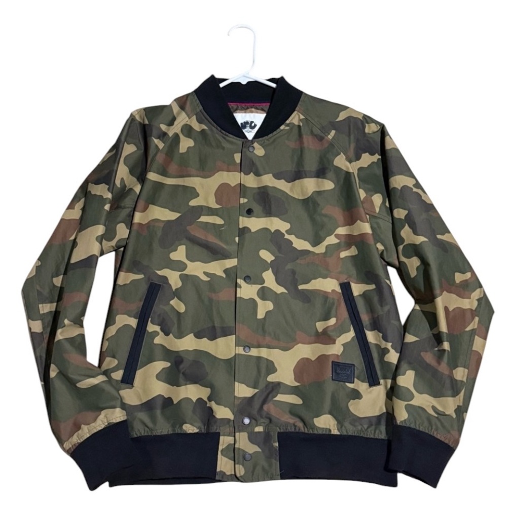 Camo Bomber Jacket